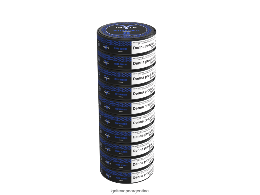 Ignite Vape Pod - 8NZ28T177 IGNITE bolsas de nicotina paquete de 10 manzana doble