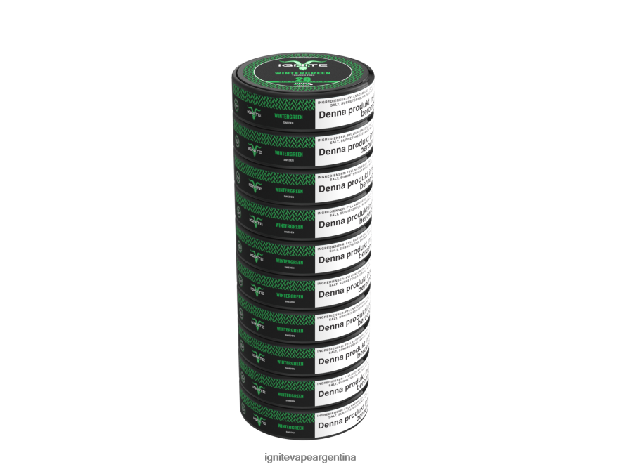 Ignite Vape Pod - 8NZ28T177 IGNITE bolsas de nicotina paquete de 10 manzana doble