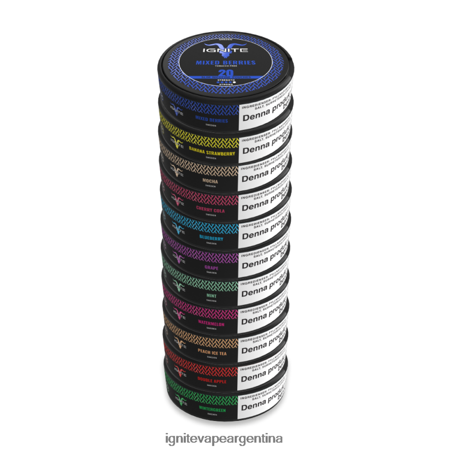 Ignite Vape Sabores - 8NZ28T174 IGNITE bolsas de nicotina uva