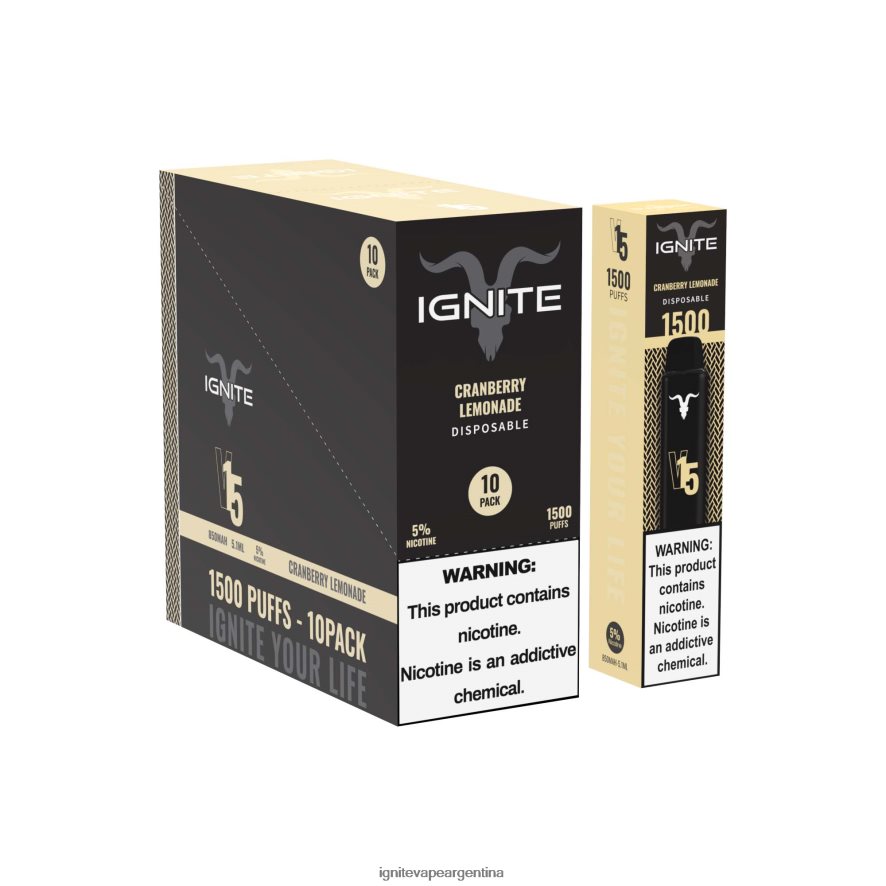 Ignite Vape Argentina - 8NZ28T101 IGNITE V15 paquete de 10 bolígrafos vaporizadores manzana verde melocotón kiwi