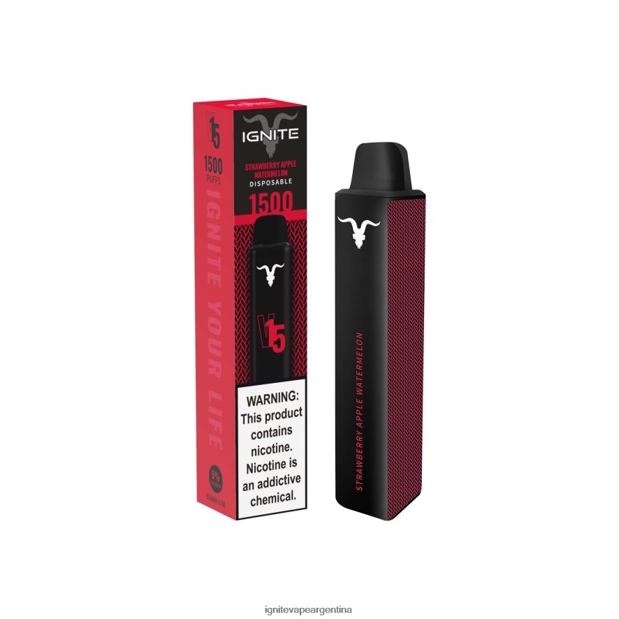 Ignite Vape Precio Argentina - 8NZ28T112 IGNITE V15 pluma vaporizador manzana verde melocotón kiwi