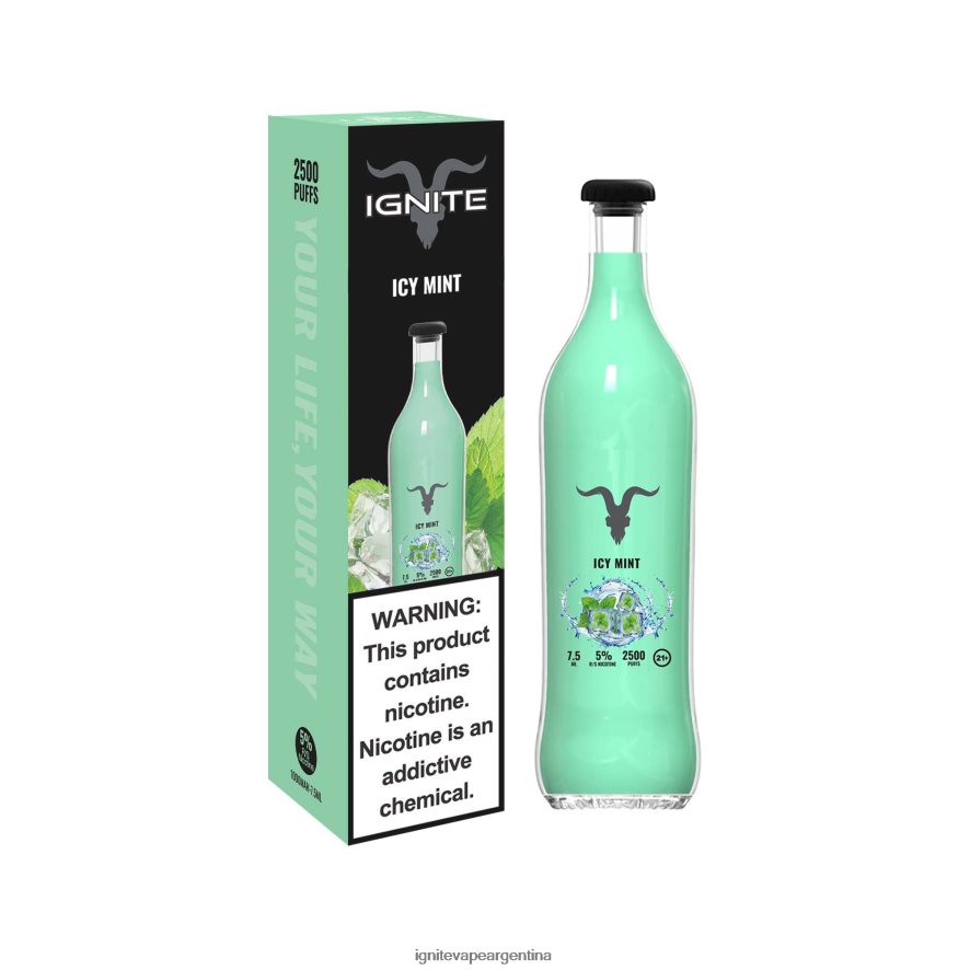 Ignite Comprar - 8NZ28T118 IGNITE V25 pluma vaporizador hielo de manzana agria