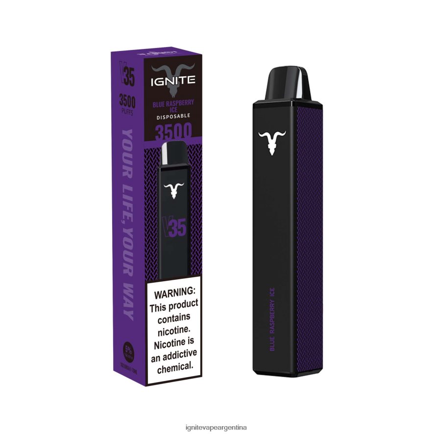 Ignite Sabores - 8NZ28T19 IGNITE V35 pluma vaporizador hielo de plátano