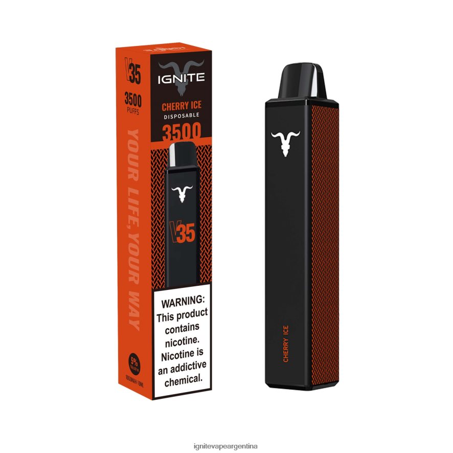 Ignite Sabores - 8NZ28T19 IGNITE V35 pluma vaporizador hielo de plátano