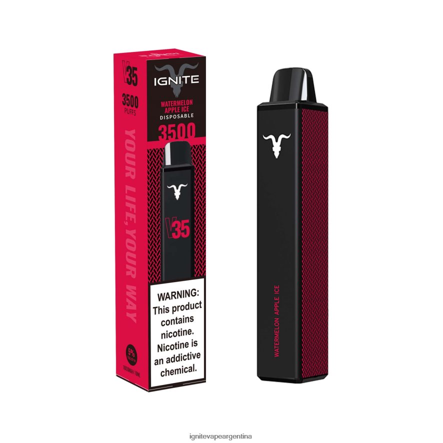 Ignite Vape Pod - 8NZ28T137 IGNITE V35 pluma vaporizador sandía manzana fresa