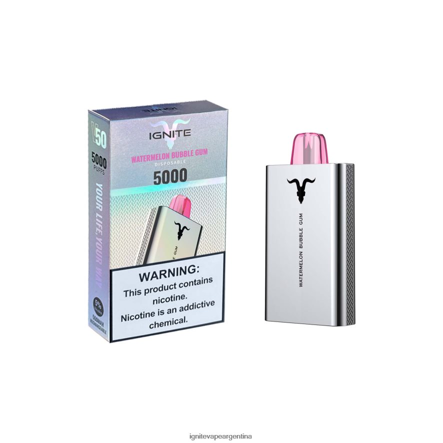 Ignite Pod Sabores Pod - 8NZ28T155 IGNITE V50 pluma vaporizador algodón de azúcar azul