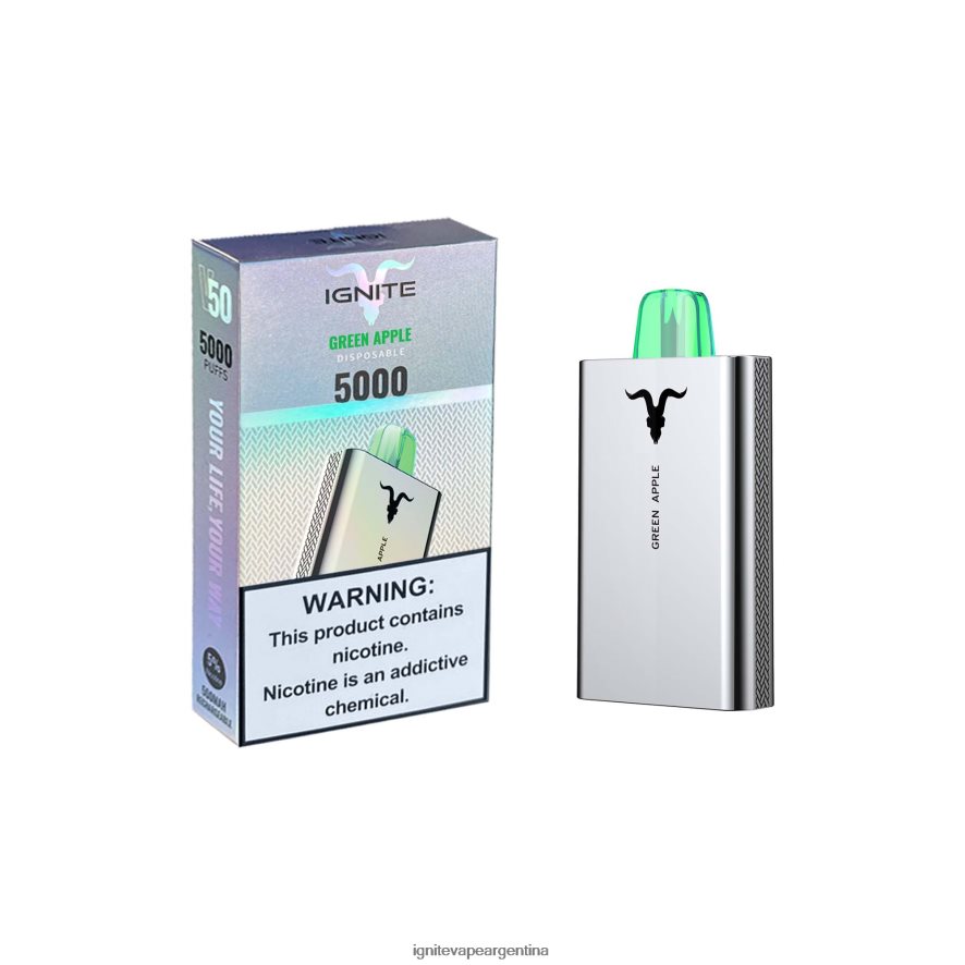 Ignite Vape Buenos Aires - 8NZ28T153 IGNITE V50 pluma vaporizador hielo de plátano