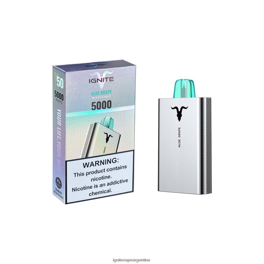 Ignite Vape Pod - 8NZ28T157 IGNITE V50 pluma vaporizador manzana verde