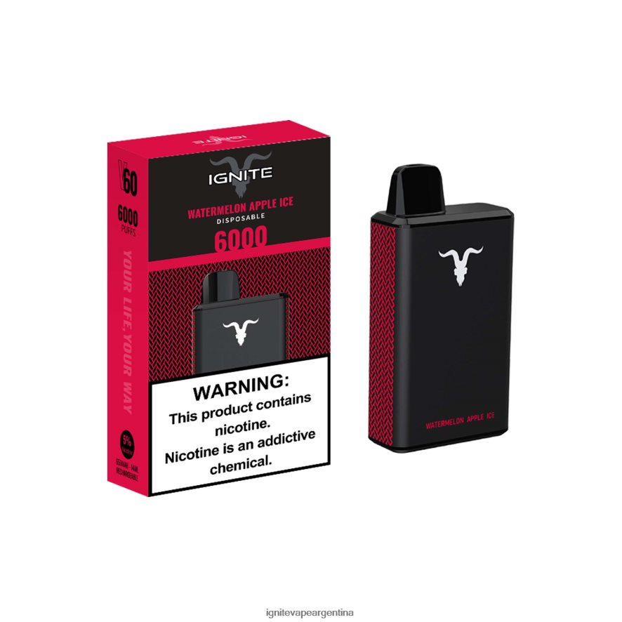 Ignite Cigarrillo Electronico - 8NZ28T30 IGNITE V60 pluma vaporizador hielo de frambuesa azul