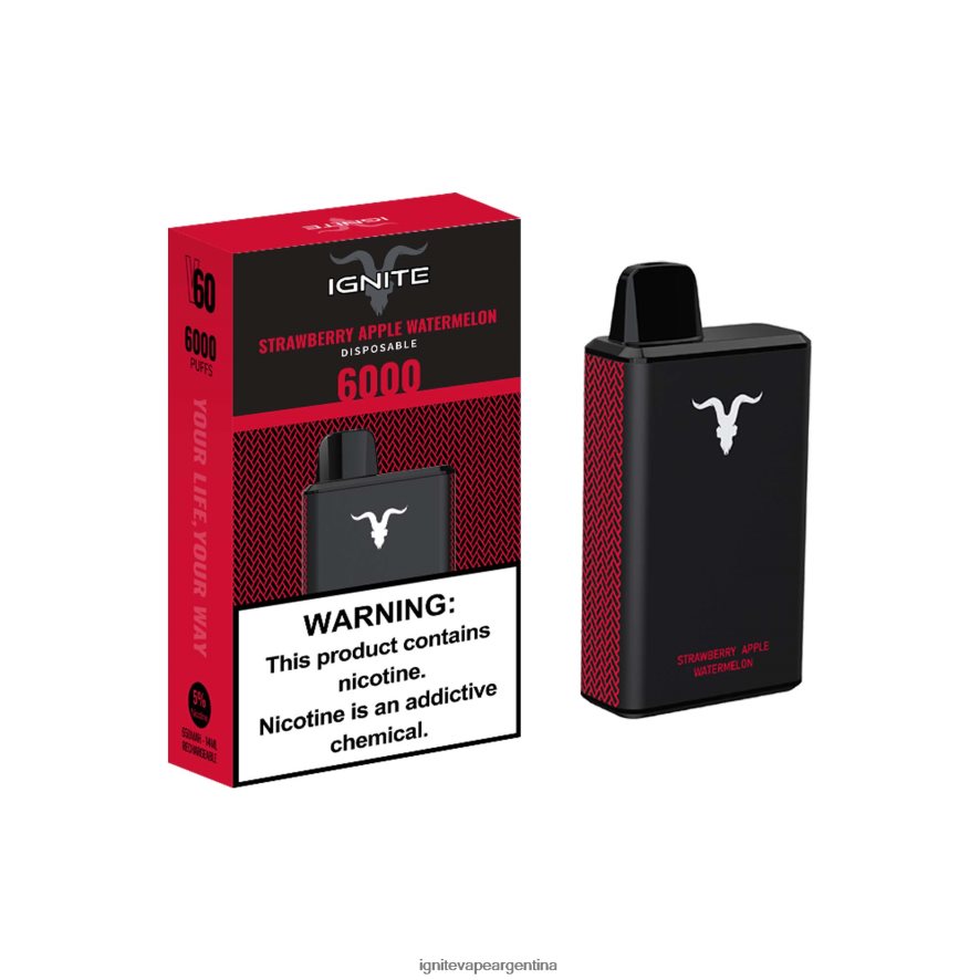 Ignite Vape Pod - 8NZ28T37 IGNITE V60 pluma vaporizador kiwi fresa