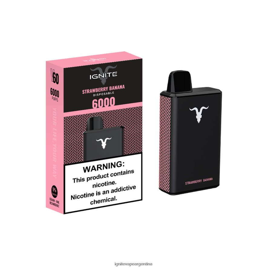 Ignite Vape Pod - 8NZ28T37 IGNITE V60 pluma vaporizador kiwi fresa