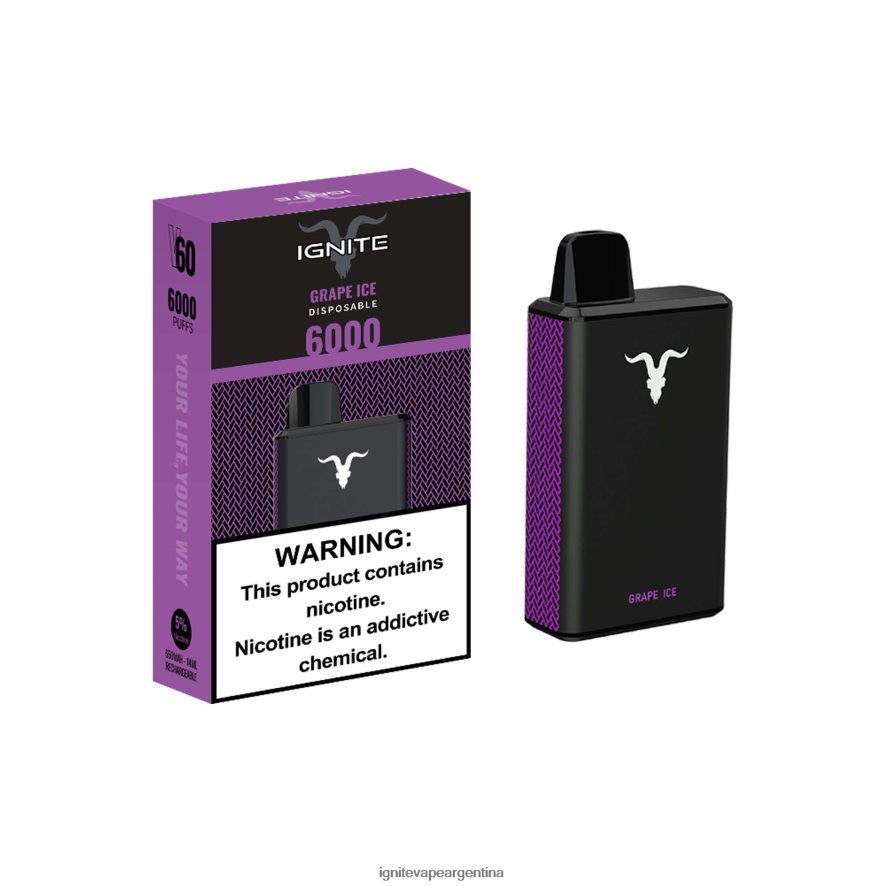 Ignite Vape Precio Argentina - 8NZ28T2 IGNITE V60 pluma vaporizador hielo de plátano