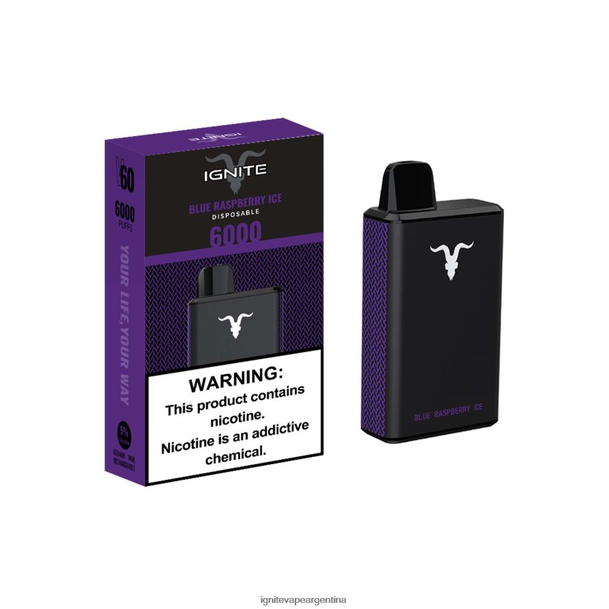 Ignite Vape Precio Argentina - 8NZ28T32 IGNITE V60 pluma vaporizador hielo de uva