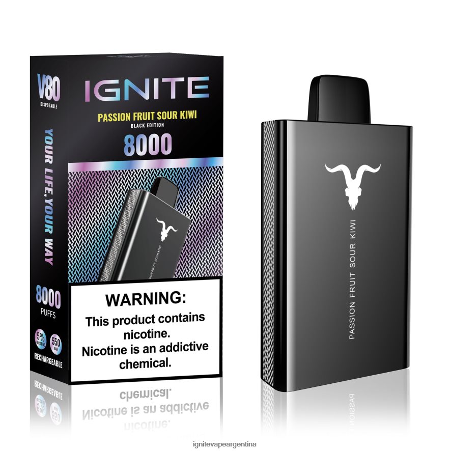 Ignite Nicotina Comprar - 8NZ28T46 IGNITE V80 pluma vaporizador manzana verde
