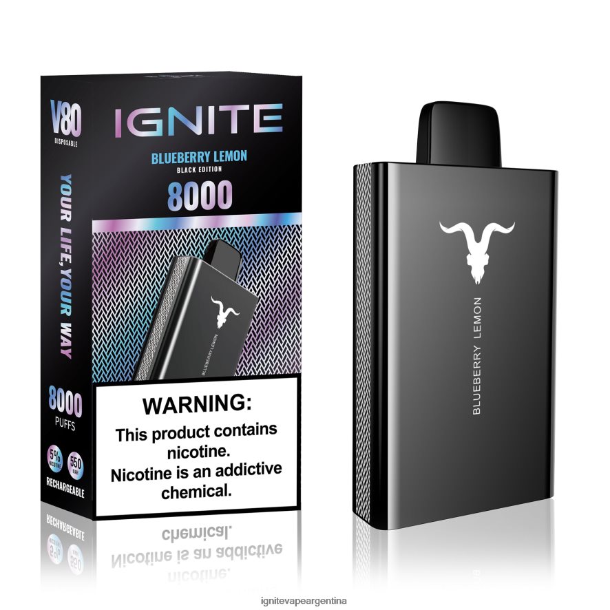 Ignite Nicotina Comprar - 8NZ28T46 IGNITE V80 pluma vaporizador manzana verde