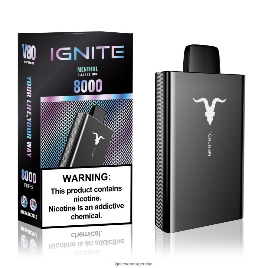 Ignite Vape Buenos Aires - 8NZ28T43 IGNITE V80 pluma vaporizador cactus